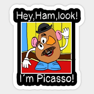 Im Picasso Sticker